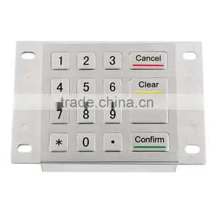 High Quality Vandalproof Metal Keypad for Door System thumbnail-1