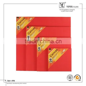 Free Sample Artist Stretched Large Red Cotton Canvas thumbnail-1