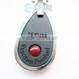 Waterdrop Design Volcano Lava Energy Stone Pendant Bio Quantum Energy Pendants Charms thumbnail-2