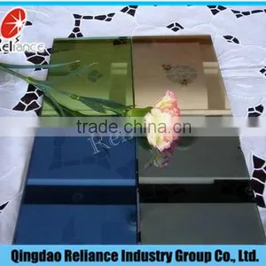 4-6mm Bronze Tinted Glass/Decorative Window Glass thumbnail-2