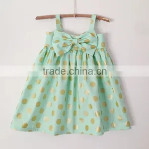 2015 Hot Sale Newest Style OEM Service Factory Price Kids Polka-dot Shirts With Pants Boutique Set thumbnail-5
