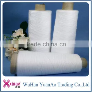 Raw White Polyester Yarn Bright Virgin Yarn thumbnail-3