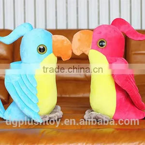 Custom Plush Toy Stuffed Parrot Plush Birds for Kids thumbnail-1