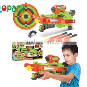 Children Play Good Toy Dart Gun Set Soft Bullet Gun Set With Bow and Arrow With Target thumbnail-1