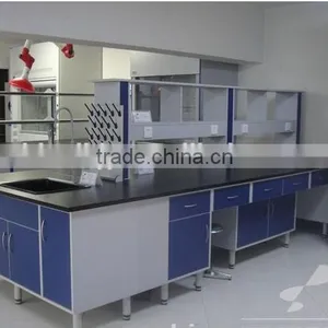Steel Lab Work Bench Table With Sink thumbnail-4