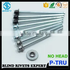 HIGH QUALITY DOUBLE CSK COUNTERSUNK STEEL PULL THRU POP RIVETS FOR ELECTRONIC COMPONENTS thumbnail-2