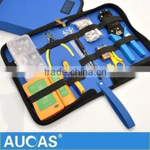 Taiwan Aucas Manufacturer & Factory Supplier Lan Network Cable Crimping Tool Kit Competitive Price thumbnail-1