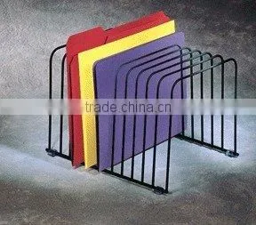 Hot Selling Smart Design Fashion Office Desktop Metal Wire File Holder thumbnail-1