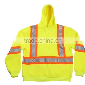 Fashion Working Wear Men Hoody Workwear Reflective Safety Jacket Warmly Safety Hoodie thumbnail-1