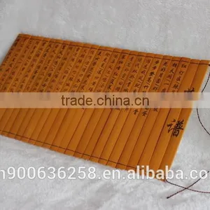 High Quality Bamboo Menu / Chinese Bamboo Menu thumbnail-2