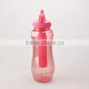 550ML 650ML 800ML 1000ML Custom Tritan Water Bottle With Ice Freezer Stick Quality Choice thumbnail-5