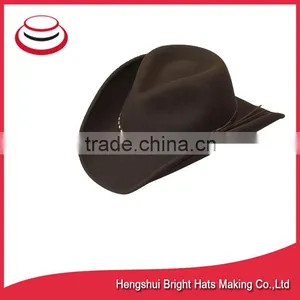 Plain Wool Felt Cowboy Hats for Wholesale thumbnail-1