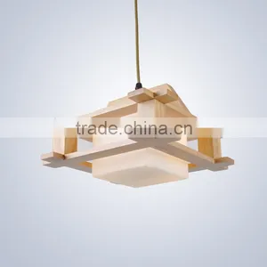 Solid Wood Living Room Lamp thumbnail-1