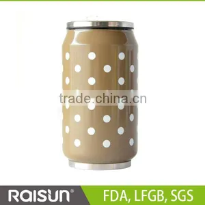 New Design Doubel Wall Stainless Steel Thermos Isotherm Vacuum Can 280ML 330ML 500ML thumbnail-1