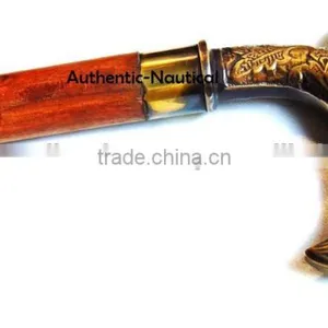 ANTIQUE VINTAGE BIRD HANDLE WALKING CANES-DECORATIVE CANES-BEAUTIFUL WALKING CANES Wk1175 thumbnail-2