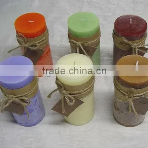 Handmade Scented Pillar Candle thumbnail-1