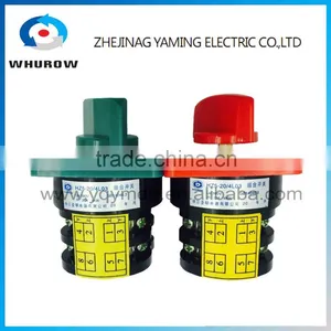 Changeover Rotary Cam Universal Switch HZ5-20/4 L03 Two Poles Electrical Low Current 20A Control Machine Silver Contacts thumbnail-4