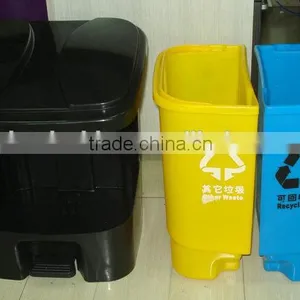BT20S 20liter Recycled 2 Compartment Trash Bin thumbnail-4