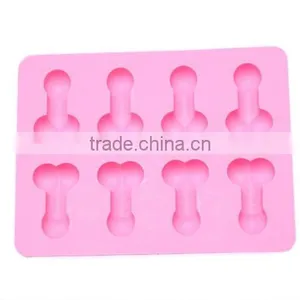 1PCS NEW Sey Penis Cake Mold Dick Ice Cube Tray Silicone Mold Soap Candle Moulds Sugar Craft Tools Bakeware Chocolate Moulds thumbnail-1