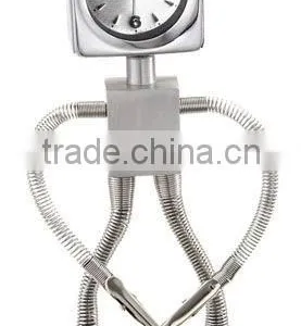 Robot Silver Clock thumbnail-1