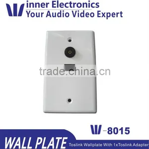 1*toslink Adapter With Toslink Wall Plate ,resistor for Citroen Jumper thumbnail-1