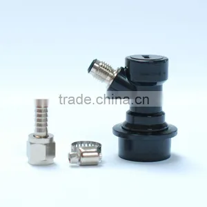 Ball Lock Homebrew Keg Tap - Beer Out w/ Male Flare Fitting -World Free Shipping thumbnail-1