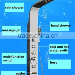 China Sanitary Ware 304 Stainless Steel Column Set Shower Panel Y-029 thumbnail-3