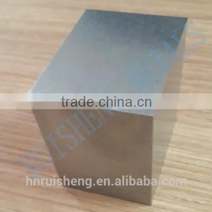 High Purity Ground Pure Tungsten Block Ingot Plate for Sale thumbnail-1