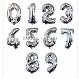 Wholesale Silver Alphabet Balloon Letters Balloons Foil Helium Balloon,wedding Decoration Balloon thumbnail-4