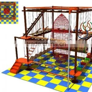 Kids and Adults Obstacle Course Ropes Indoor Adventure Playground Quality Choice thumbnail-2
