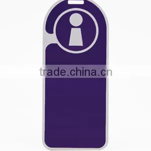 Nonstandard Custom Shape Big Size PVC Luggage Tags thumbnail-3