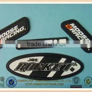 Custom Embroidery Rubber Badge, Pvc Brooch, Soft Pvc Badge thumbnail-1