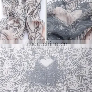 Women High Quality Fashion Printing All March Long Scarf thumbnail-3