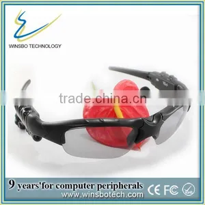 Flash Player Bluetooth-glasses , Bluetooth Earphone Mp3 Sunglasses thumbnail-1
