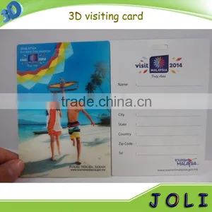 Factory for Sale pp Plastic 3d Effect Visiting Card Models Sample thumbnail-1