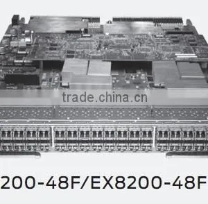 JUNIPER EX8200-48F EX8200-48F-ES 48-port 100FX/1000BASE-X SFP Line Card for EX8208 EX8216 thumbnail-1