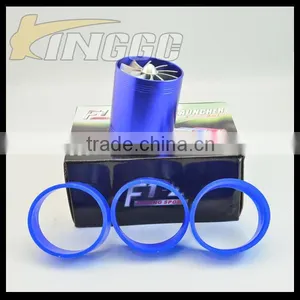 Precision Turbo Part Double Propeller Car Turbo Air Intake Fan For Sale thumbnail-1