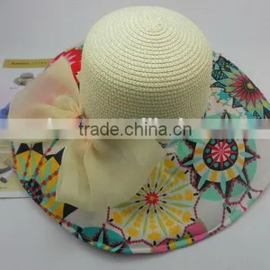 Top Grade Latest Ladies Straw Beach Floppy Hats thumbnail-2