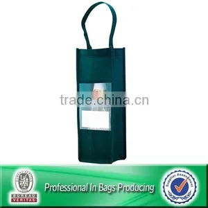 High Quality Custom Cheap Non Woven Wine Bag Bottle Bag thumbnail-2