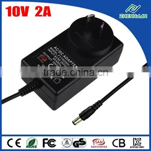 Factory Price 10v 2.0a ac Adapter Creative Power Supply With SAA thumbnail-1