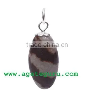 Narmada Lingam Pendants : Wholesale Gemstone Narmada Lingam thumbnail-1