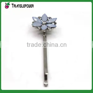 Fancy Silvery Pearl With Acrylic Stones Hair Pin thumbnail-6
