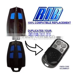 For RIB SUN T433 2CH, RIB SUN T433 4CH Remote Duplicator 433,92MHZ FIXED CODE thumbnail-1