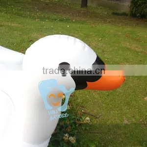 Cool and Fashion Swimming Pool Float Inflatable Swan for Kids thumbnail-3