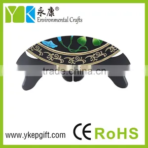 New Design Beautiful Best Selling Wood Craft Plate Shape thumbnail-5