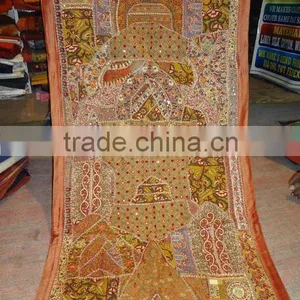 INDIAN Beaded Tapestry Wall Hanging/rugs thumbnail-1