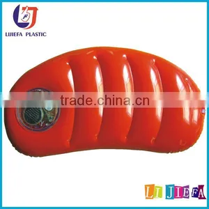 New Soft Cheap Folding Inflatable Travel Pillow With Speaker thumbnail-4