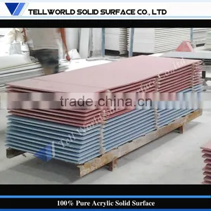Acrylic Faux Marble Sheet Solid Surface Sheet for Bathroom thumbnail-1