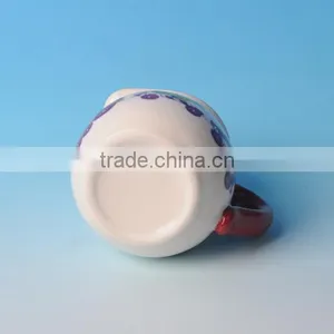 Decorative Ceramic Milk Jug With Santa Claus/tree/horse Painting thumbnail-4