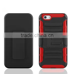 3 in 1 Heavy Duty Belt Clip Holster Case for Iphone6 6S Hybrid Kickstand Armor Cover Case for Iphone6 6s thumbnail-6